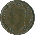 Великобритания 1 фартинг 1950 год - Крапивник