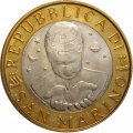 Сан-Марино 1000 лир 1999 год - Роза ветров