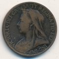 Великобритания 1 фартинг 1898 год