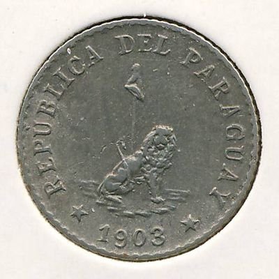 Парагвай 5 сентаво 1903 год