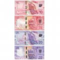 Набор из 4 банкнот Макао 10, 20 патак 2020 год (2024) - UNC