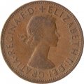 Великобритания 1 пенни 1967 год