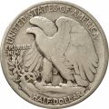 США 1/2 доллара 1944 год (&quot;S&quot; - Сан-Франциско)