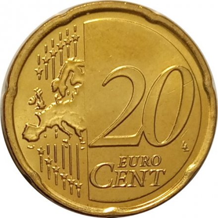 Кипр 20 евроцентов 2012 год - Судно «Кирения» aUNC