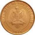 Южный Судан 10 пиастров 2015 год - Буровая установка