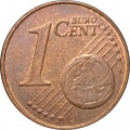 Германия 1 евроцент 2002 год (D)