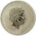 Австралия 1 доллар 2018 год - Дракон и Тигр