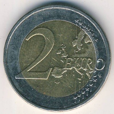 Германия 2 евро 2008 год (G)