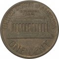 США 1 цент 1991 год - Авраам Линкольн  (D)
