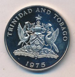 Тринидад и Тобаго 1 доллар 1975 год