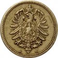 Германия 5 пфеннигов 1889 год (D)