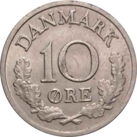 Дания 10 эре 1969 год
