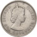 Малайя и Британское Борнео 10 центов 1953 год
