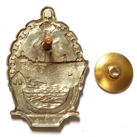 Знак Танкер Яков Гунин. Московское пароходство