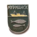 Значок Мурманск. Рыбы. Серия "Нетандарты разные"