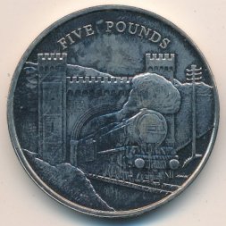 Джерси 5 фунтов 2004 год