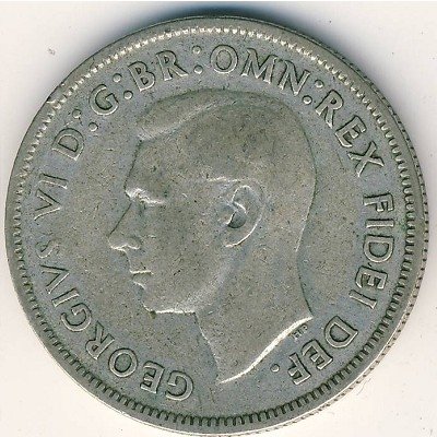 Австралия 1 флорин (2 шиллинга) 1951 год