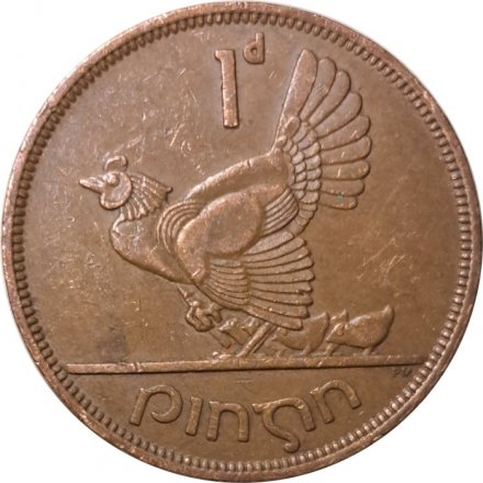 Ирландия 1 пенни 1965 год