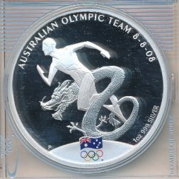 Австралия 1 доллар 2008 год