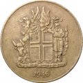 Исландия 1 крона 1946 год