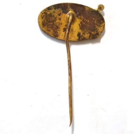 Значок-иголка UNICOVSKE STPOJIRNY. Экскаватор. Чехословакия