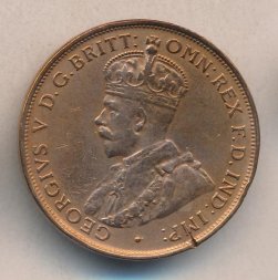 Австралия 1 пенни 1933 год
