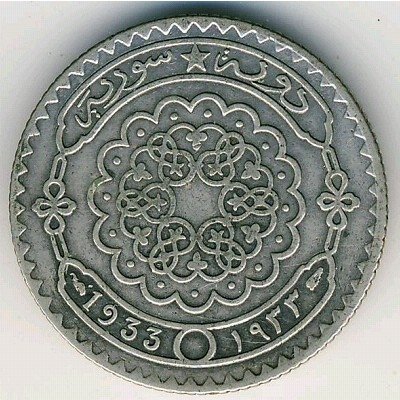 Сирия 25 пиастров 1933 год