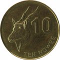 Замбия 10 нгве 2017 год - Западная канна (антилопы)