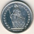 Швейцария 2 франка 1946 год