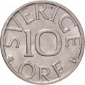 Швеция 10 эре 1981 год