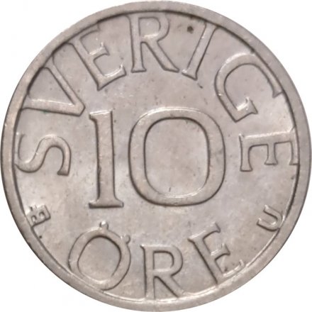 Швеция 10 эре 1981 год
