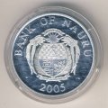 Науру 10 долларов 2005 год