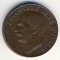 Италия 5 чентезимо 1924 год