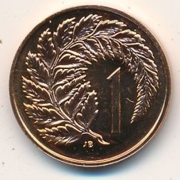 Новая Зеландия 1 цент 1982 год