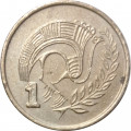 Кипр 1 цент 1988 год