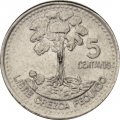 Гватемала 5 сентаво 2000 год