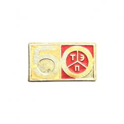 Значок 50 лет ТЭП