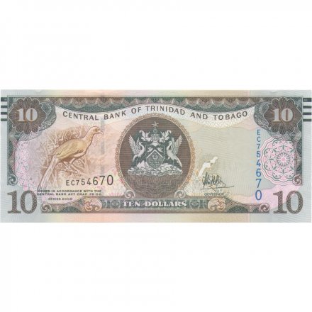 Тринидад и Тобаго 10 долларов 2006 (2015) год - UNC
