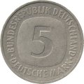 ФРГ 5 марок 1990 год - D