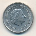 Нидерланды 25 центов 1954 год - Королева Юлиана