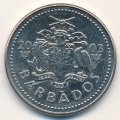 Барбадос 25 центов 2003 год