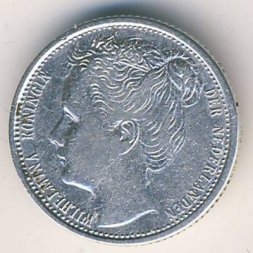 Нидерланды 10 центов 1903 год
