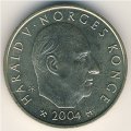 Норвегия 20 крон 2004 год - 150 лет первой Норвежской железной дороге