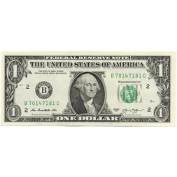 США 1 доллар 2013 год - B - UNC