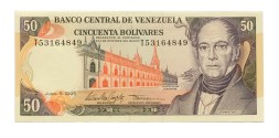 Венесуэла 50 боливаров 1995 год - UNC