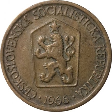 Чехословакия 1 крона 1966 год