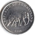 Сомалиленд 5 шиллингов 2005 год