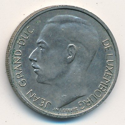 Люксембург 1 франк 1972 год