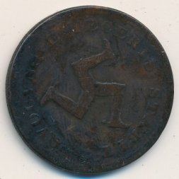Остров Мэн 1 пенни 1811 год