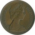 Великобритания 1 новый пенни 1983 год - Герса